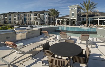 Grilling Station and seating